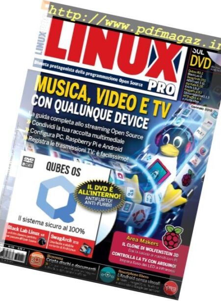 Linux Pro – Gennaio 2018 Cover