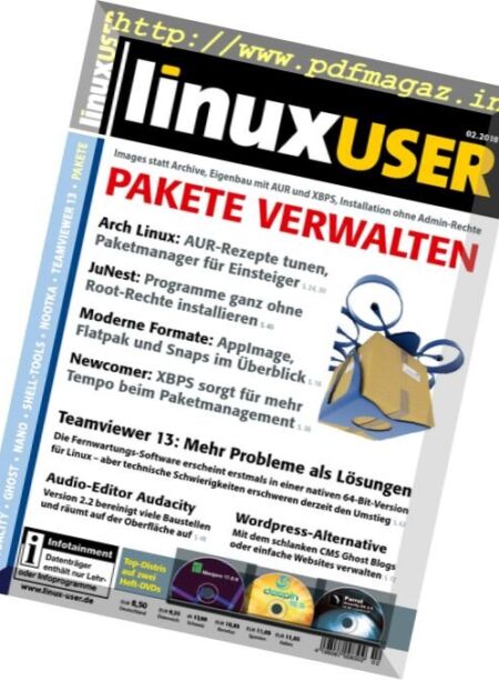 LinuxUser – Februar 2018 Cover