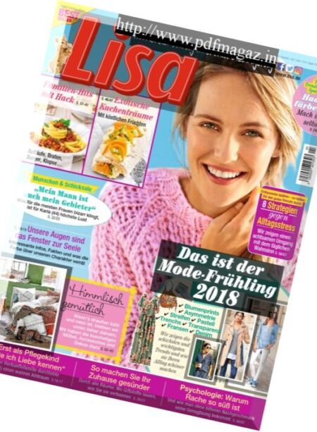 Lisa – 24 Januar 2018 Cover