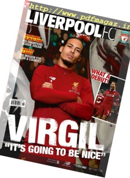 Liverpool FC Magazine – February 2018 Cover