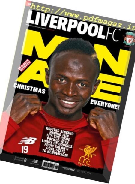 Liverpool FC Magazine – January 2018 Cover