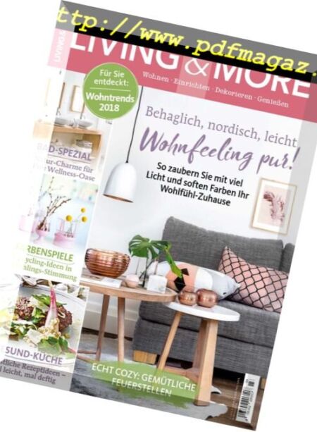 Living & More – Marz 2018 Cover