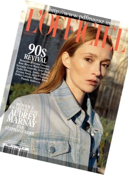 L’Officiel Paris – fevrier 2018 Cover