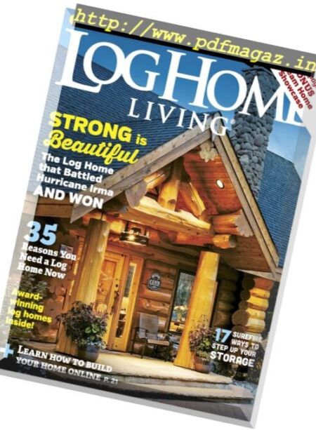 Log Home Living – January 2018 Cover