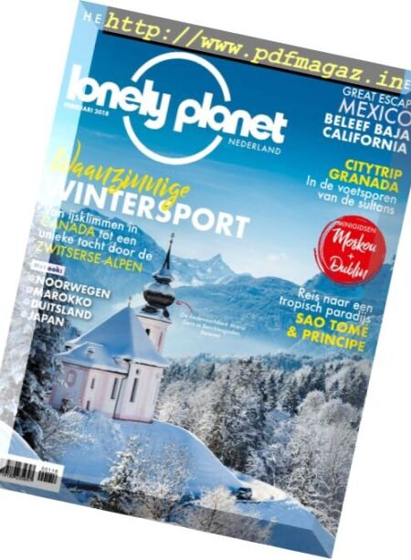 Lonely Planet Traveller Netherlands – februari 2018 Cover