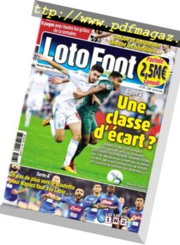 Loto Foot – 7 fevrier 2018