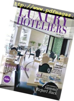 Luxury Hoteliers – N 1, 2018