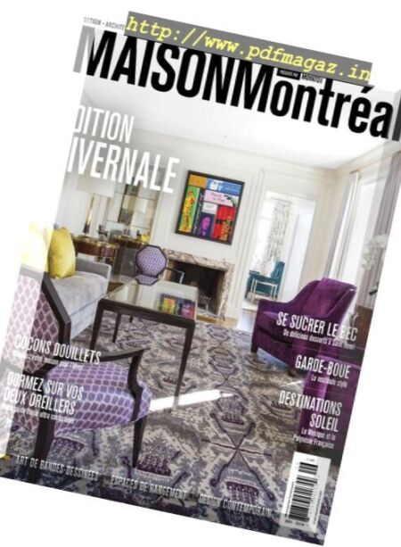 Maison Montreal – Hivernale 2017-2018 Cover