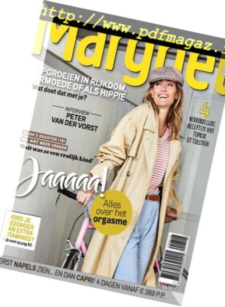 Margriet – 8 februari 2018 Cover