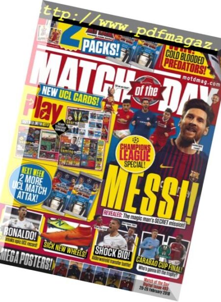 Match of the Day – 20 February 2018 Cover