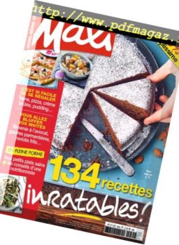 Maxi – Hors-Serie Cuisine – fevrier 2018