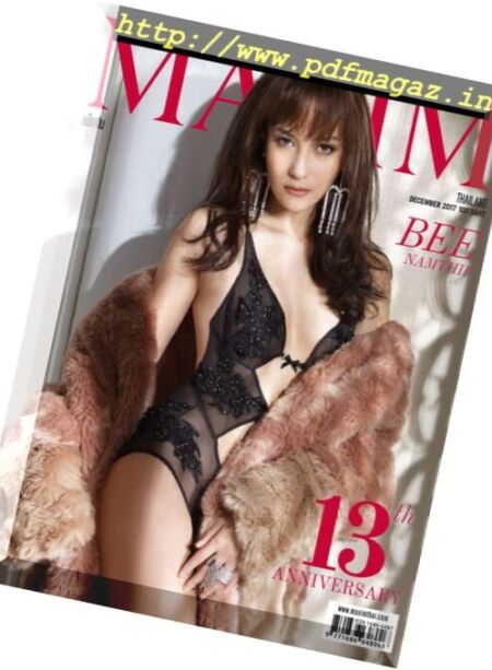 Maxim Thailand – 2017-12-01 Cover