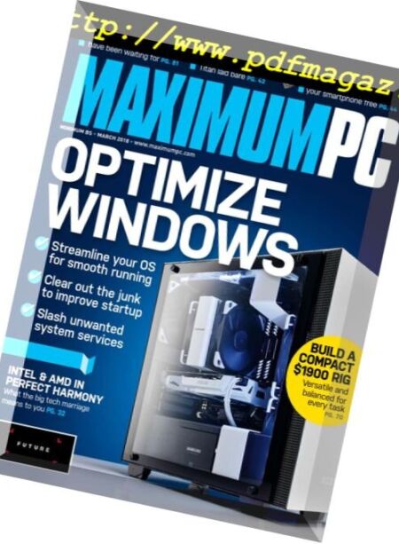 Maximum PC – March 2018 Cover