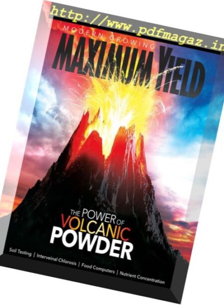 Maximum Yield Modern Growing USA – January 2018 Cover
