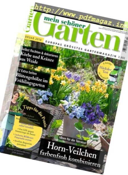 Mein schoner Garten – Februar 2018 Cover