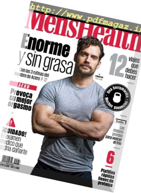 Men’s Health Spain – enero 2018 Cover