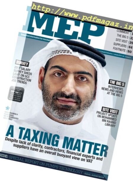 MEP Middle East – January 2018 Cover