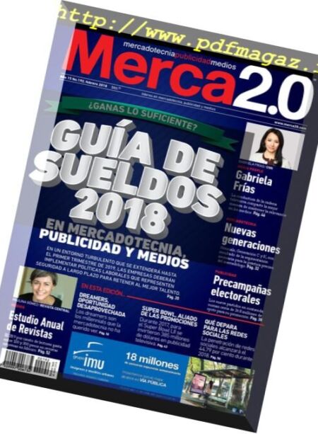 Merca2.0 – marzo 2018 Cover