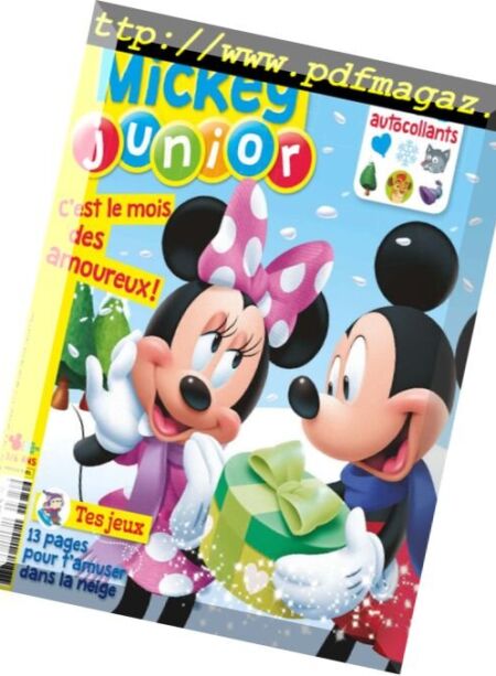 Mickey Junior – fevrier 2018 Cover