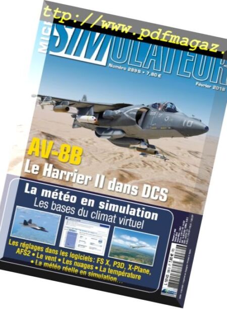 Micro Simulateur – 1 fevrier 2018 Cover