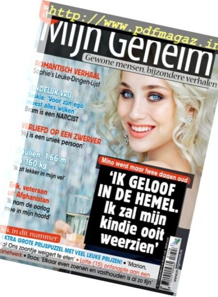 Mijn Geheim – 27 December 2017 Cover