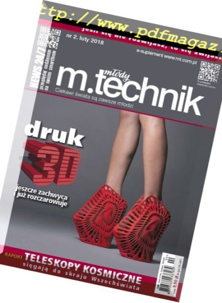 Mlody Technik – Luty 2018 Cover