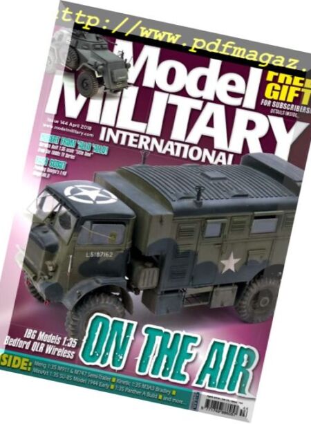 Model Military International – Issue 144, April 2018 Cover