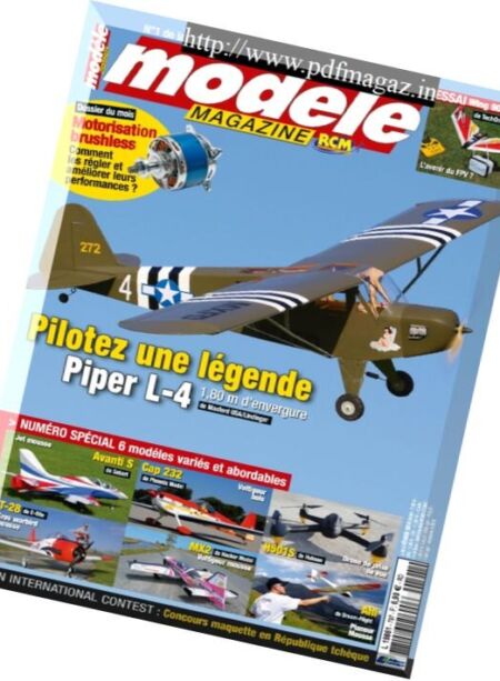 Modele magazine – 30 janvier 2018 Cover
