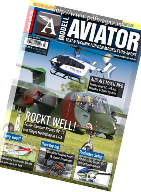 Modell Aviator – Marz 2018 Cover