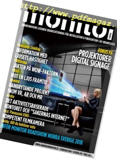 Monitor Sweden – Februari 2018 Cover