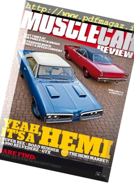 Muscle Car Review – February 2018 Cover