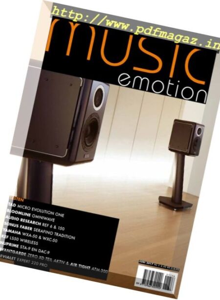 Music Emotion – Juni 2017 Cover