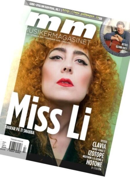 Musikermagasinet – Februari 2018 Cover