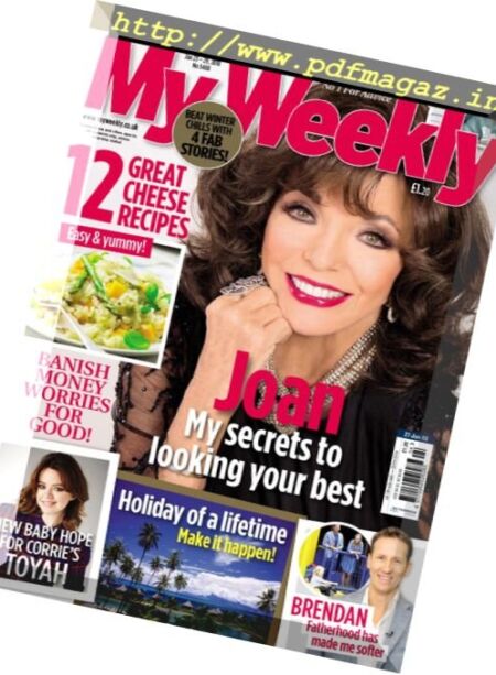 My Weekly – 23 January 2018 Cover