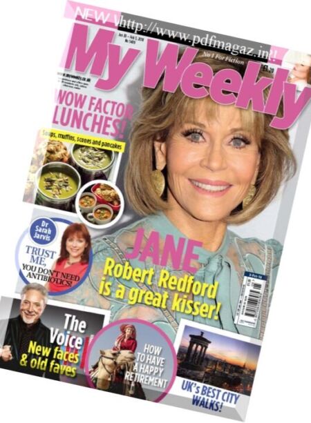 My Weekly – 30 January 2018 Cover