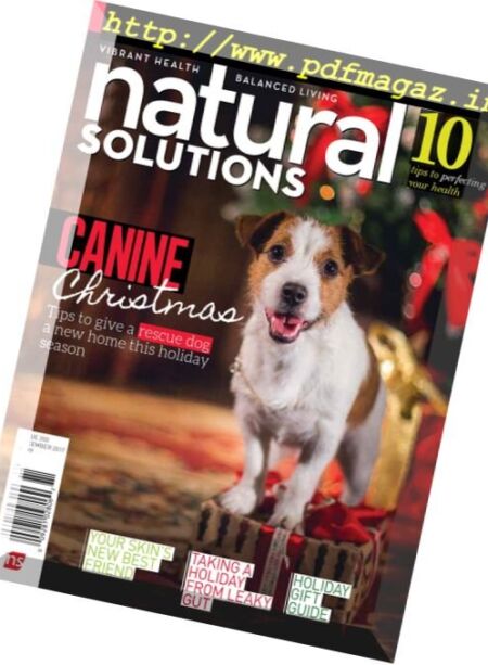 Natural Solutions – January 2018 Cover