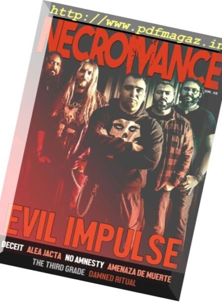 Necromance – enero 2018 Cover