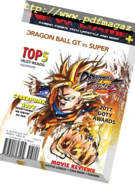 New Game+ – February 2018 Cover