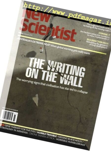 New Scientist International Edition – 18 January 2018 Cover