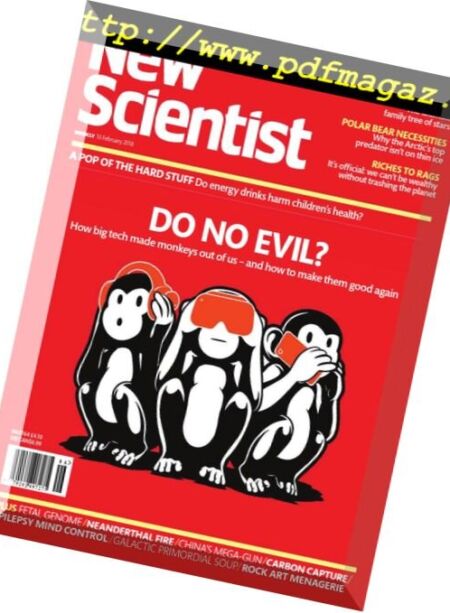 New Scientist International Edition – 8 February 2018 Cover