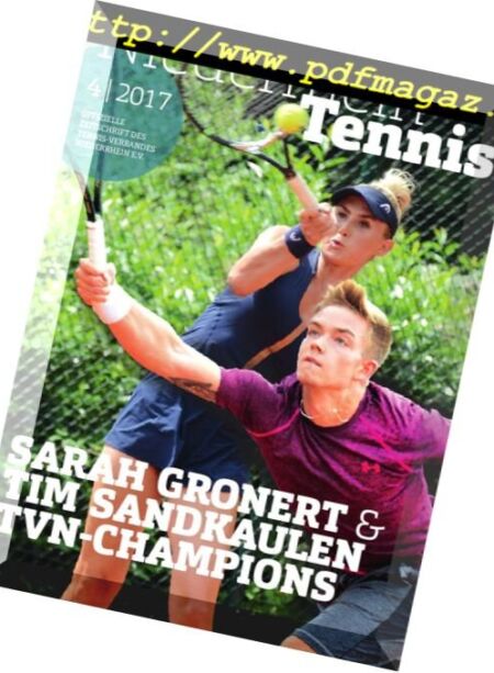 Niederrhein Tennis – Nr.4 2017 Cover