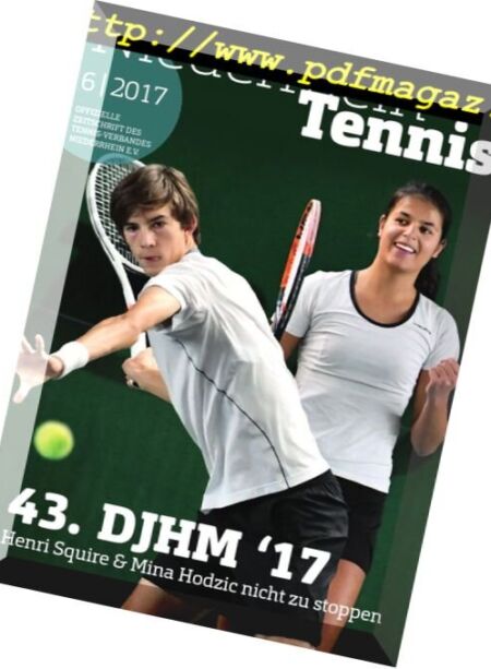 Niederrhein Tennis – Nr.6 2017 Cover