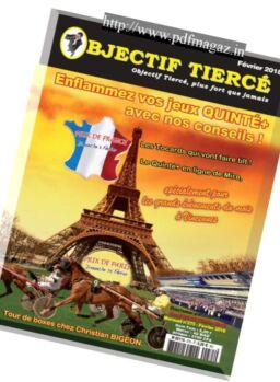 Objectif Tierce – 26 janvier 2018