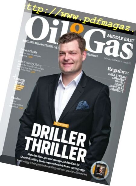 Oil & Gas Middle East – February 2018 Cover