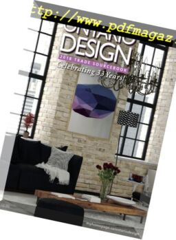 Ontario Design – Trade Sourcebook 2018