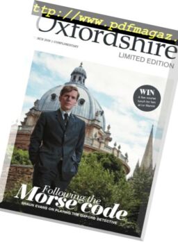 Oxfordshire Limited Edition – March 2018