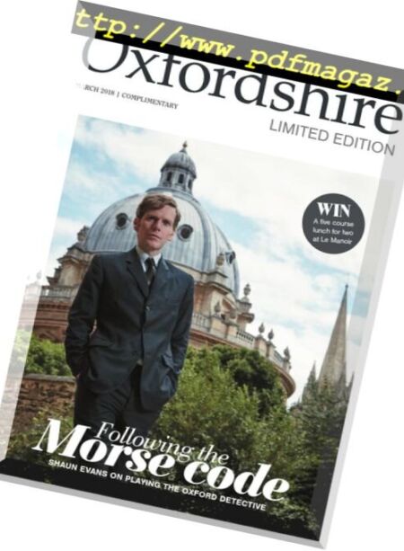 Oxfordshire Limited Edition – March 2018 Cover