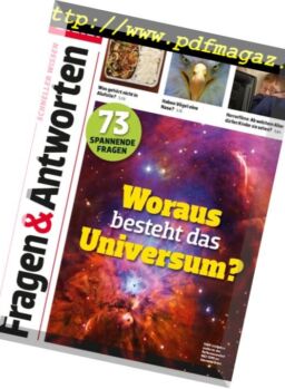P.M. Fragen & Antworten – Marz 2018