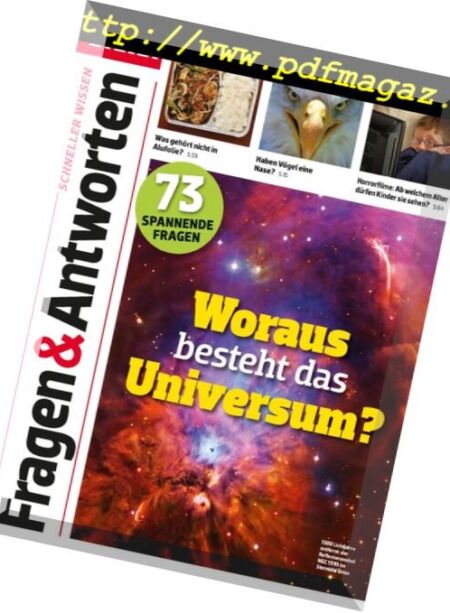 P.M. Fragen & Antworten – Marz 2018 Cover