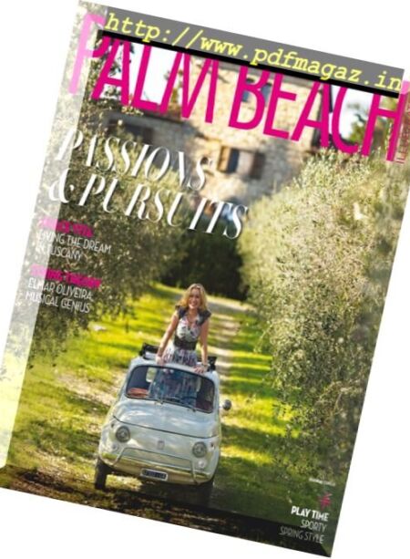 Palm Beach Illustrated – February 2018 Cover
